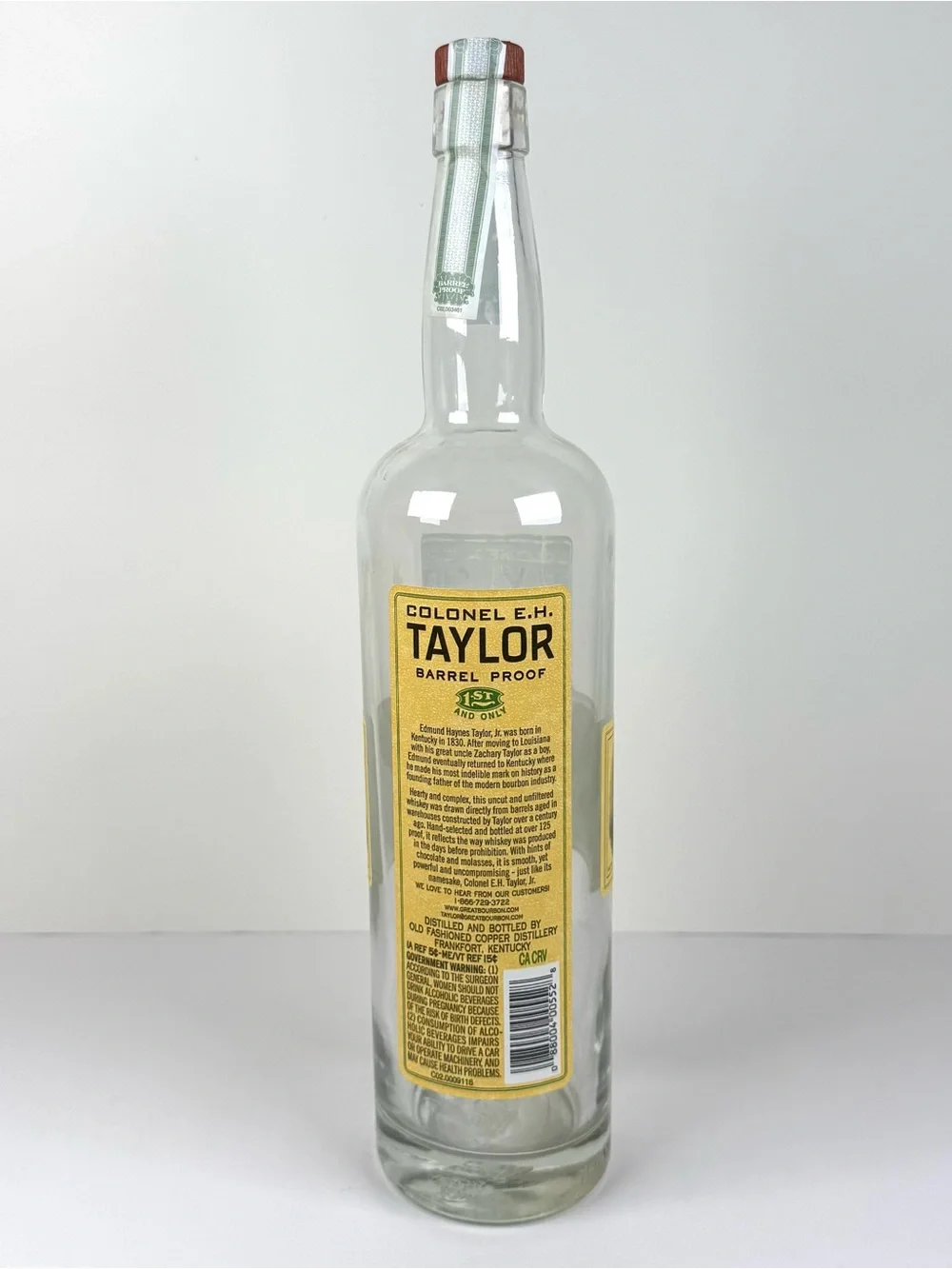 Colonel EH Taylor good bottle home